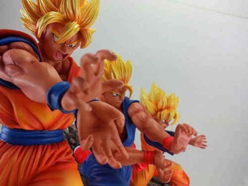 goku gohan kamehameha figure